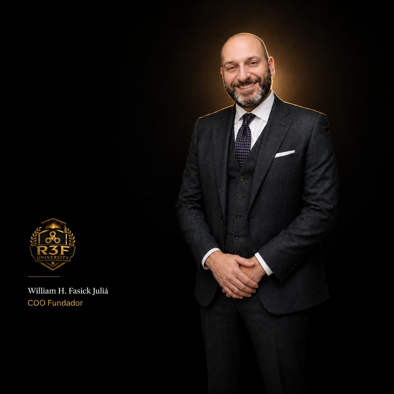 William H. Fasick Juliá, COO Fundador de R3F University Global